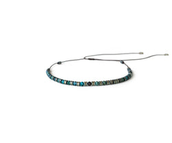 Turquoise (Fayrouz) Hand-Knitted Choker / Necklace