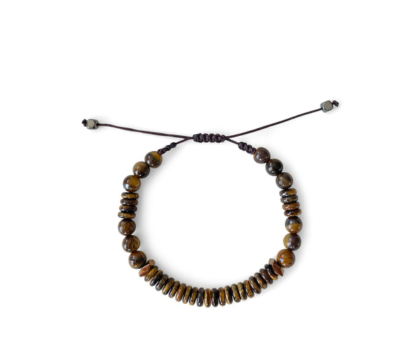 Tiger's Eye Ellipse Men's Hand-Knitted
