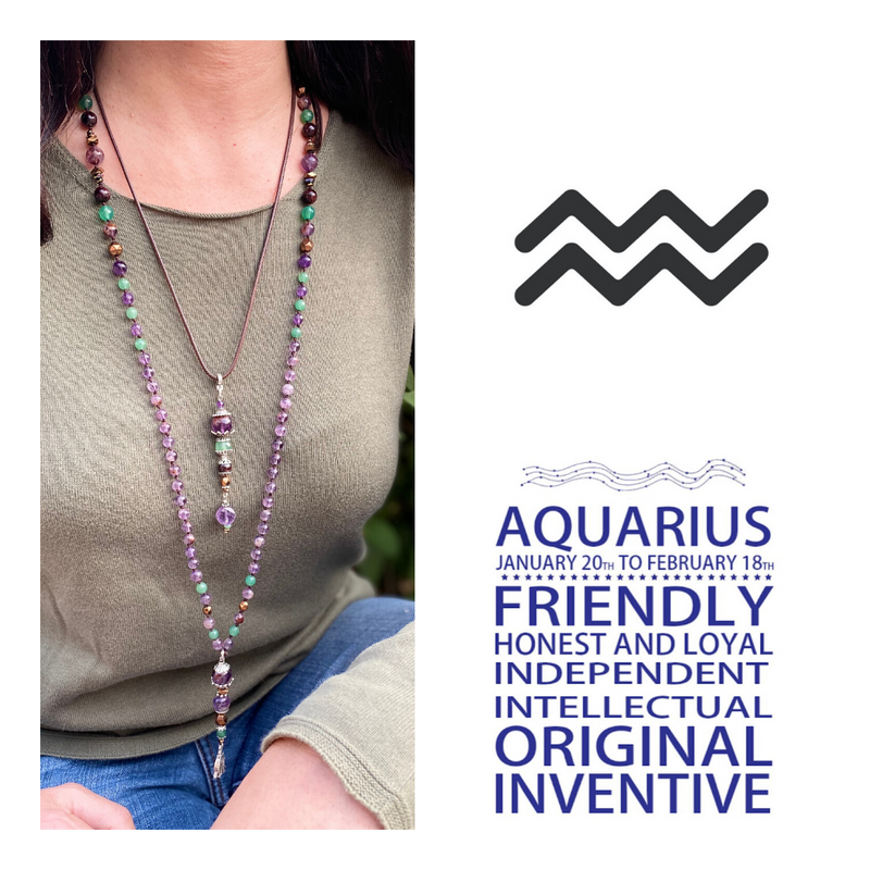Aquarius Sebha-Necklace (99 Beads) - Cocosh