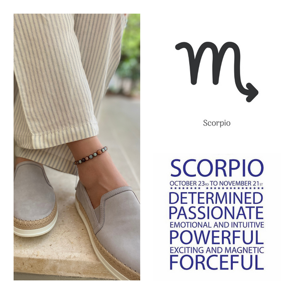 Scorpio Anklet - Cocosh