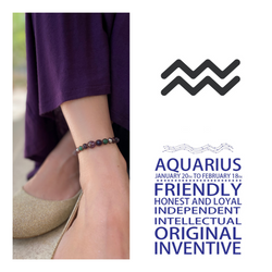 Aquarius anklet hot sale